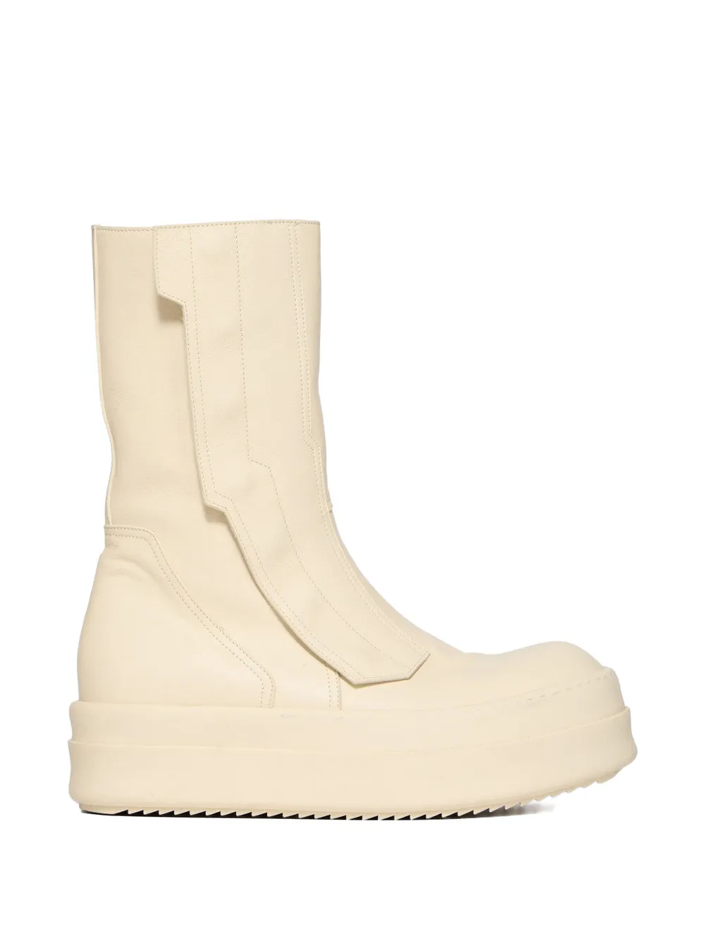 Rick Owens Temple Moto Turbogeo boots - Nude