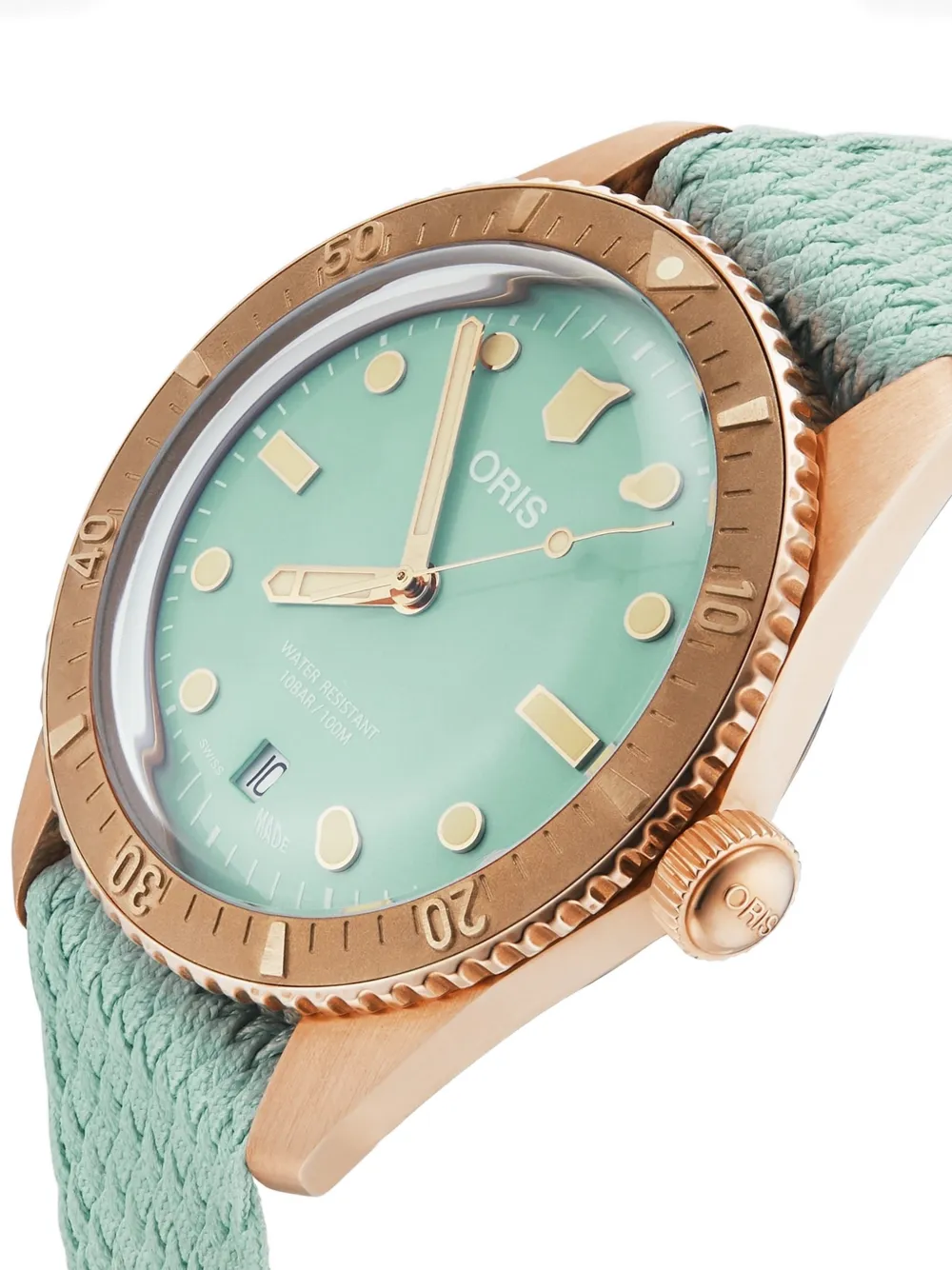  Oris Reloj Divers De 38 Mm - Verde 
