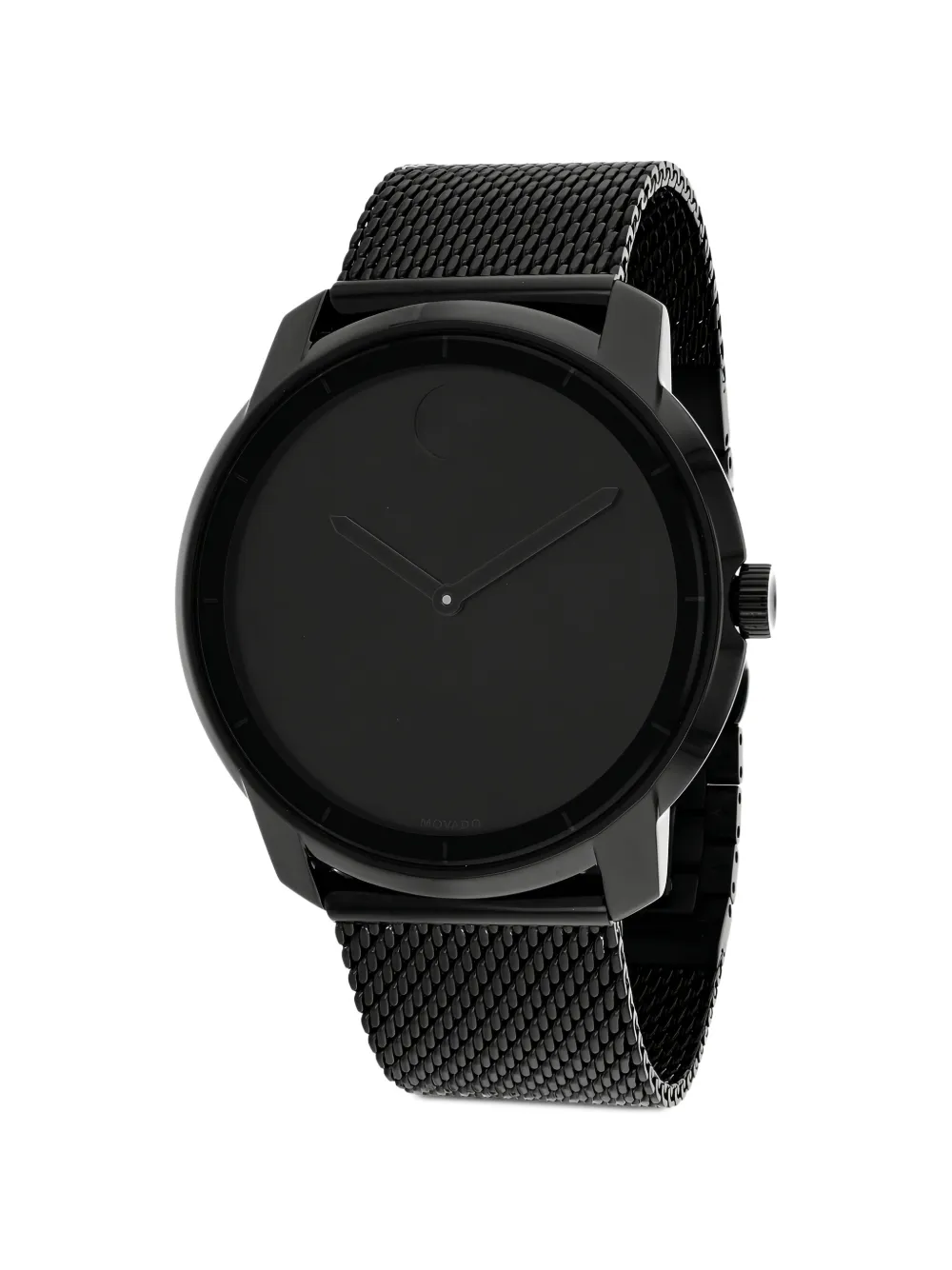 Movado Bold mesh-strap 44mm watch - Nero