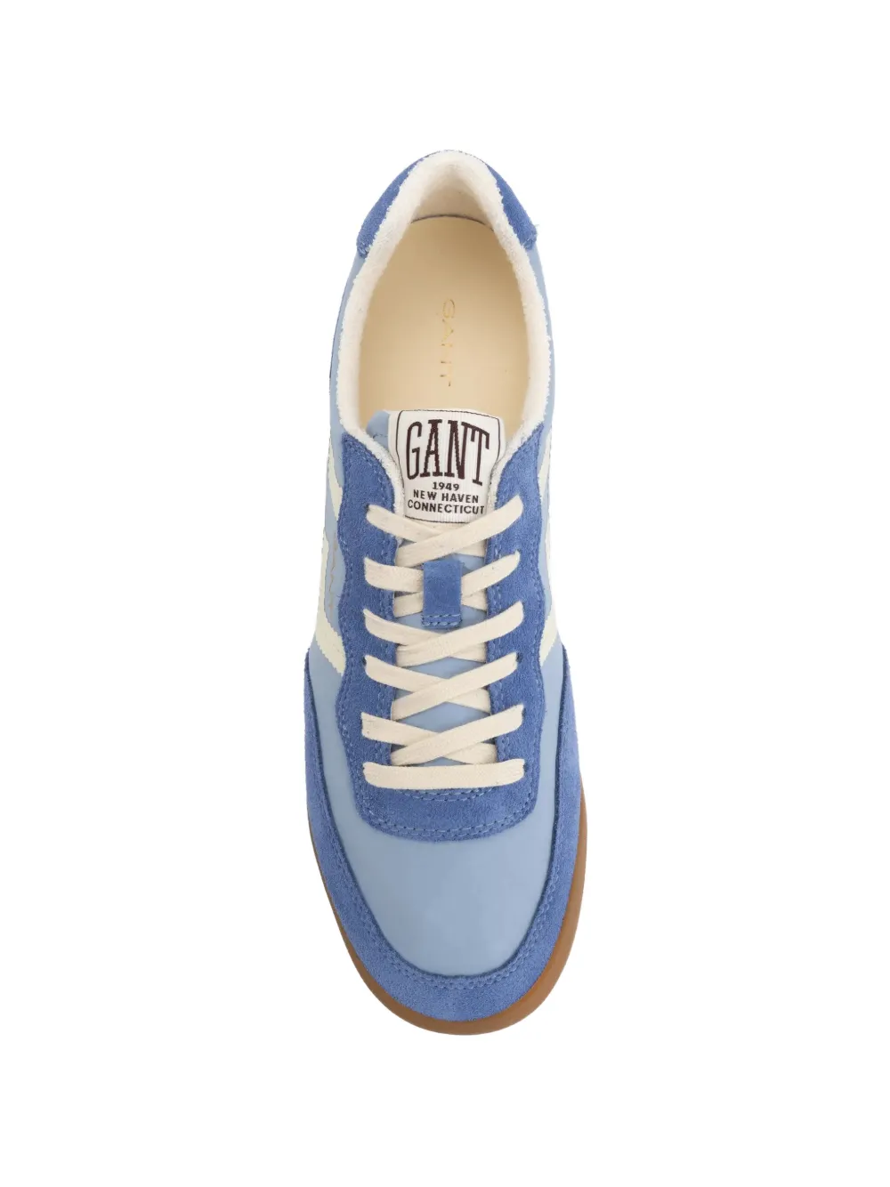Gant Sneakers met gestreept vlak Blauw