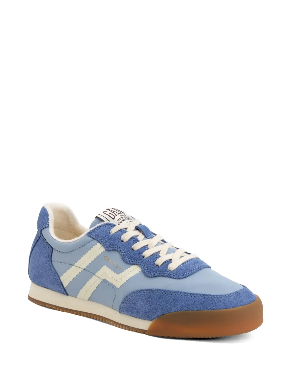 Gant Sneakers met gestreept vlak Blauw
