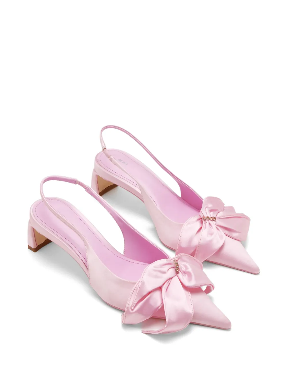 JW Pei Queena bow-detail pumps Roze