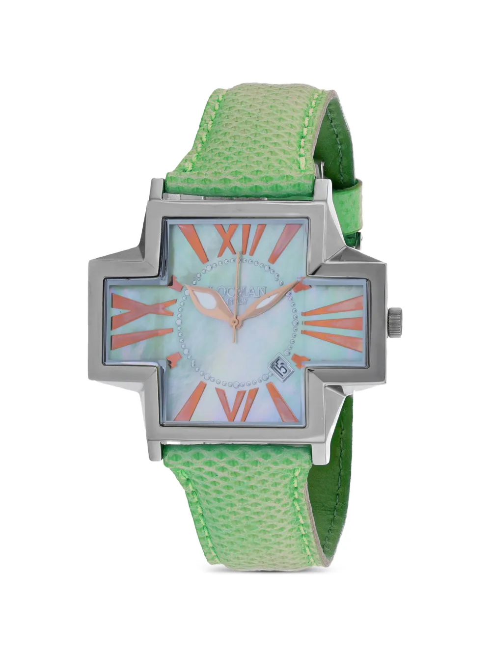Locman Italy Plus Cross 36mm watch - Blu