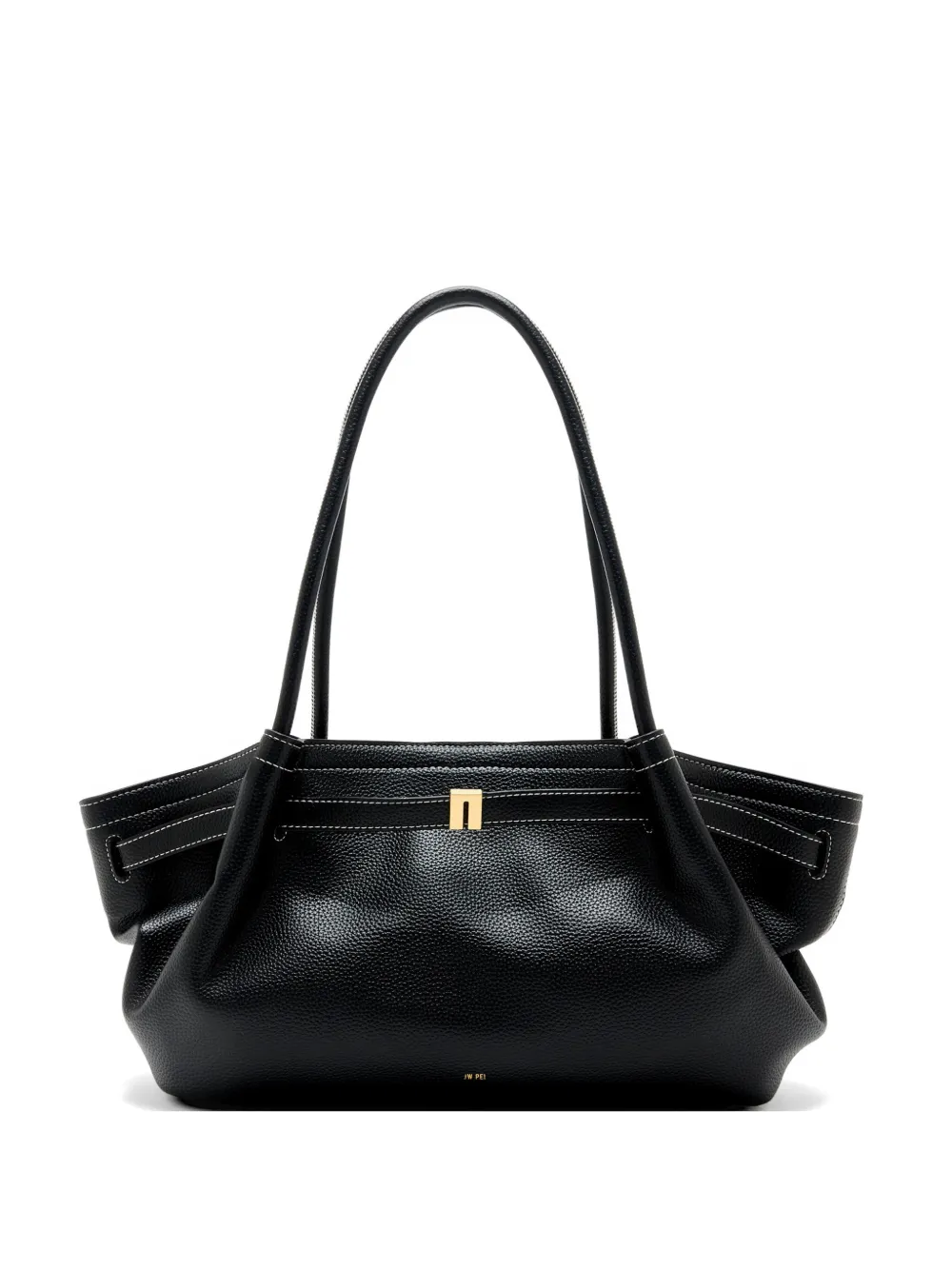 JW Pei contrast-stitch tote bag - Nero