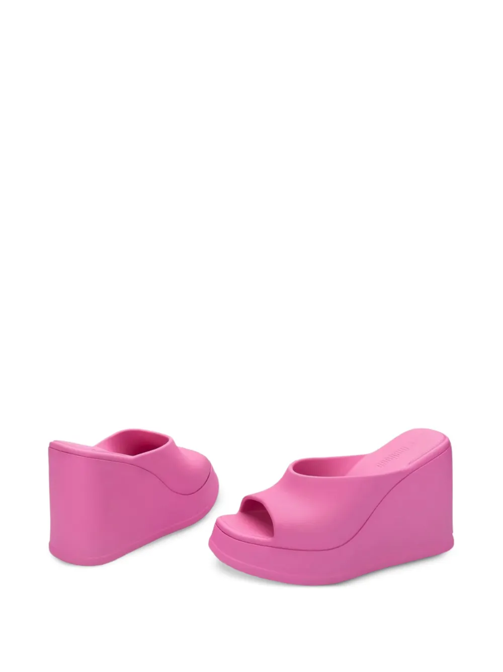 Melissa Free Slip platform sandals Roze