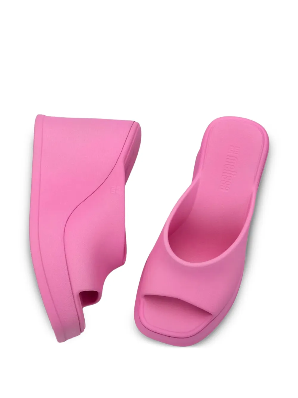 Melissa Free Slip platform sandals Roze