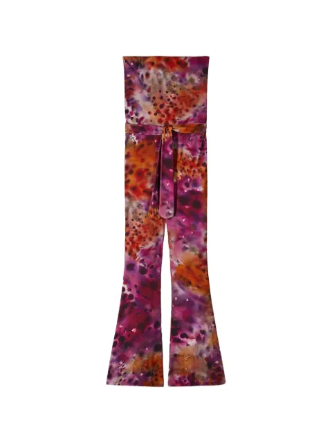 Patrizia Pepe jumpsuit strapless con estampado floral