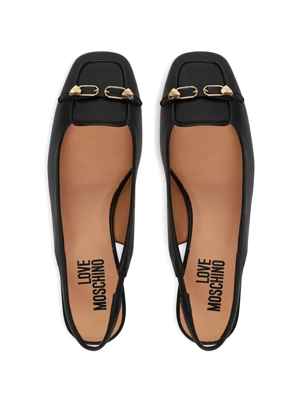 Love Moschino Pumps met gesp Zwart