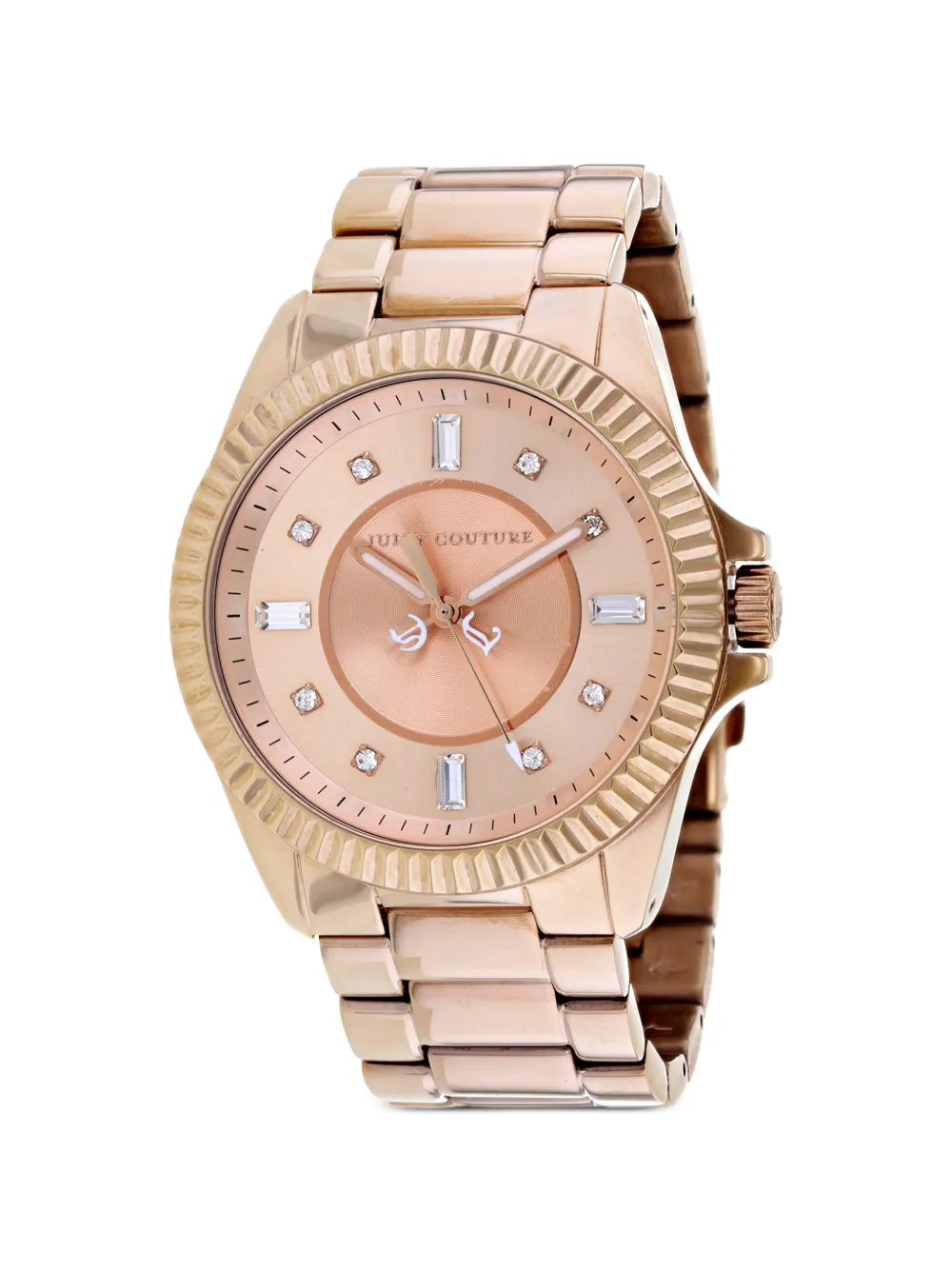 Juicy Couture Stella fluted bezel 40mm watch - Rosa