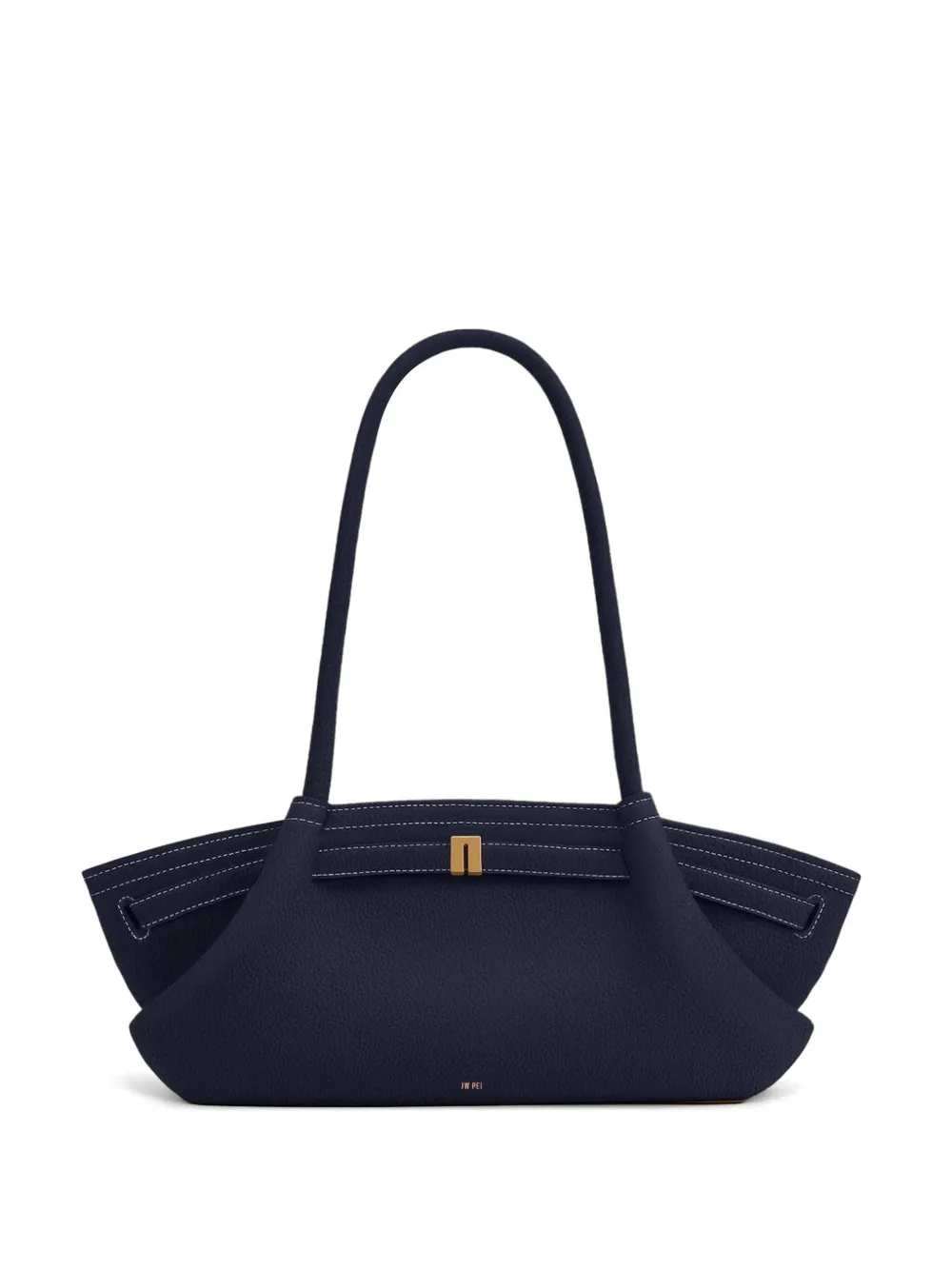 JW Pei Hana contrast-stitch tote bag - Blu
