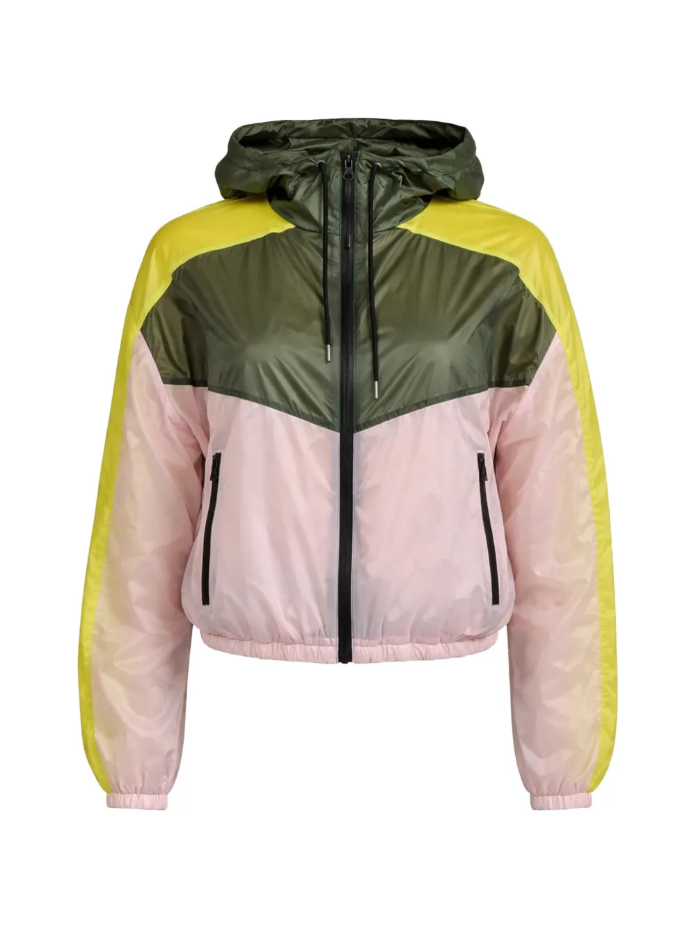 Patrizia Pepe hooded cropped jacket - Rosa