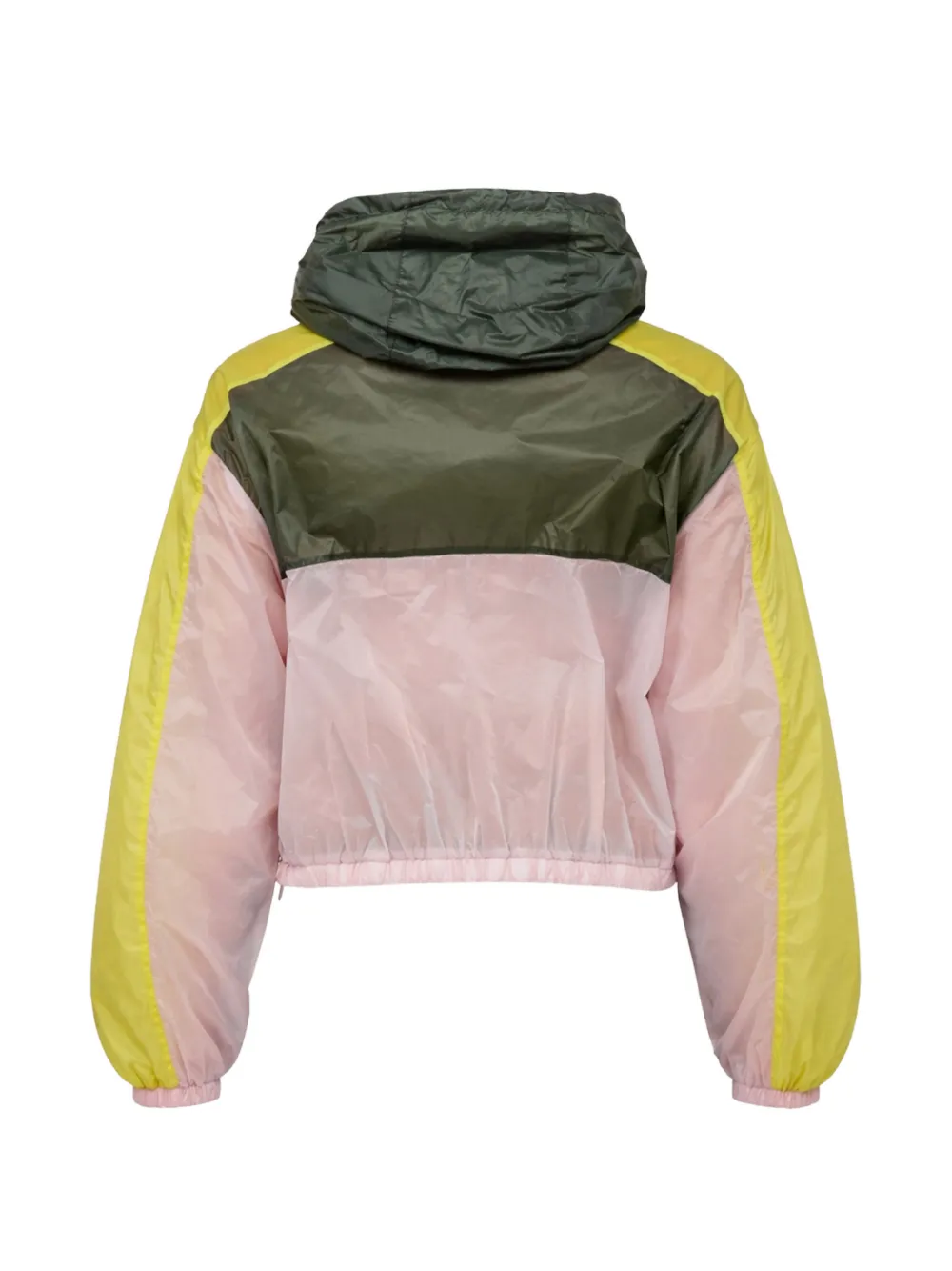 Patrizia Pepe Cropped jack met capuchon Roze