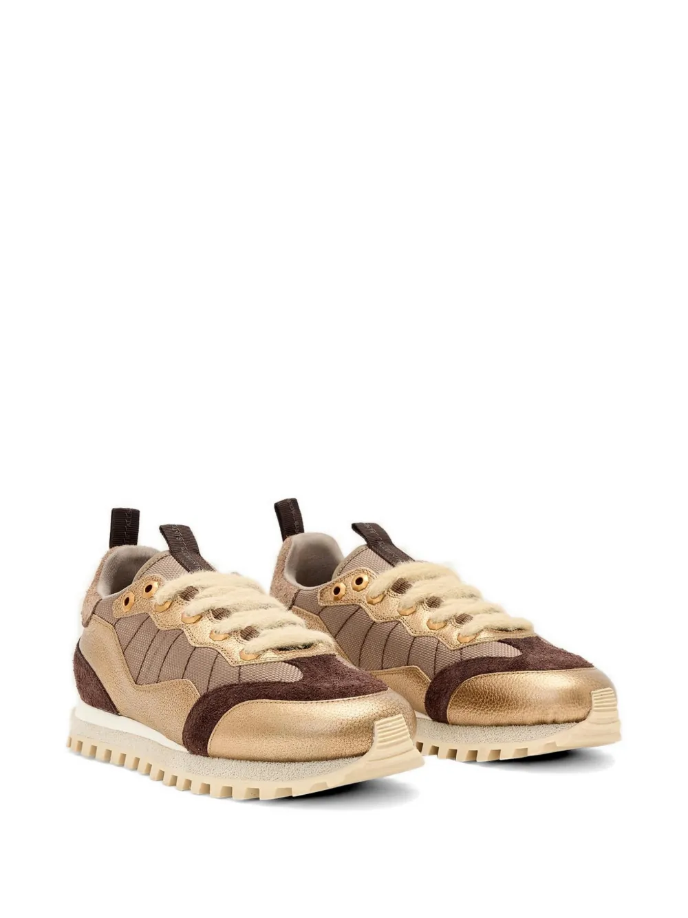 AllSaints Nevis sneakers Bruin