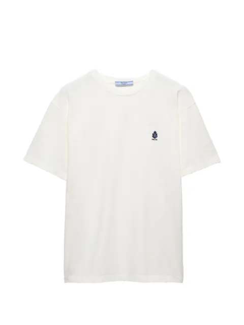 Prada Garment-dyed jersey T-shirt