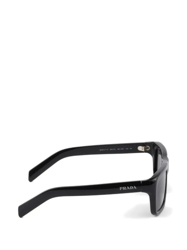 PRADA サングラス アイウェア archive ダーク Prada Eyewear Prada Eyewear Collection Sunglasses | Black | FARFETCH