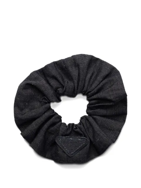 Prada scrunchie en denim