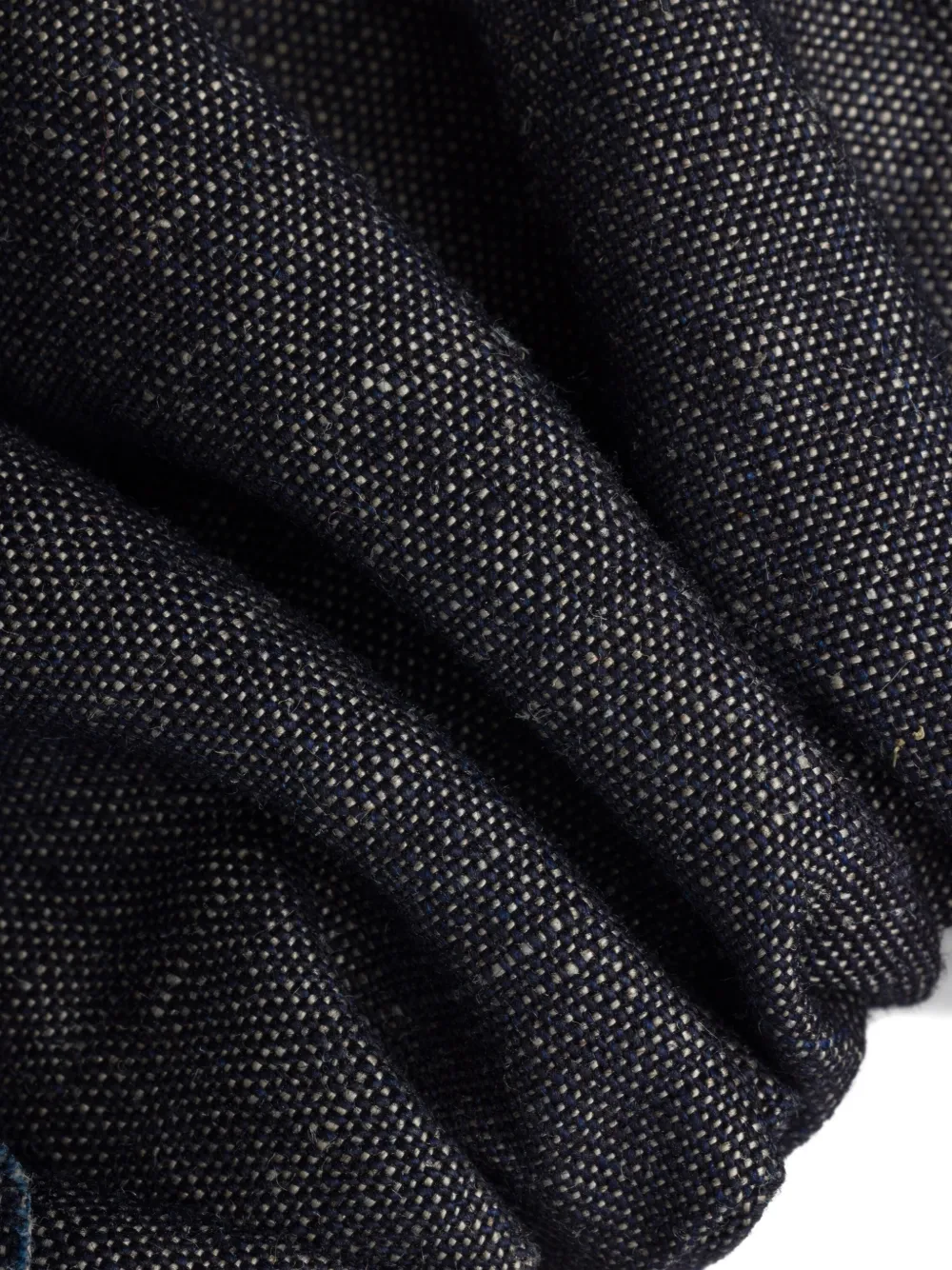 Prada Denim scrunchie Zwart