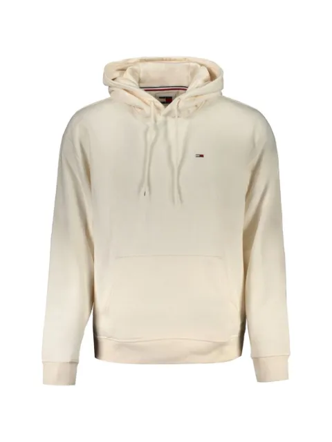 Tommy Hilfiger logo-embroidered cotton hoodie