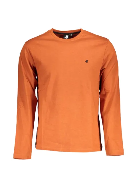 U.S. Grand long-sleeve logo-embroidered T-shirt