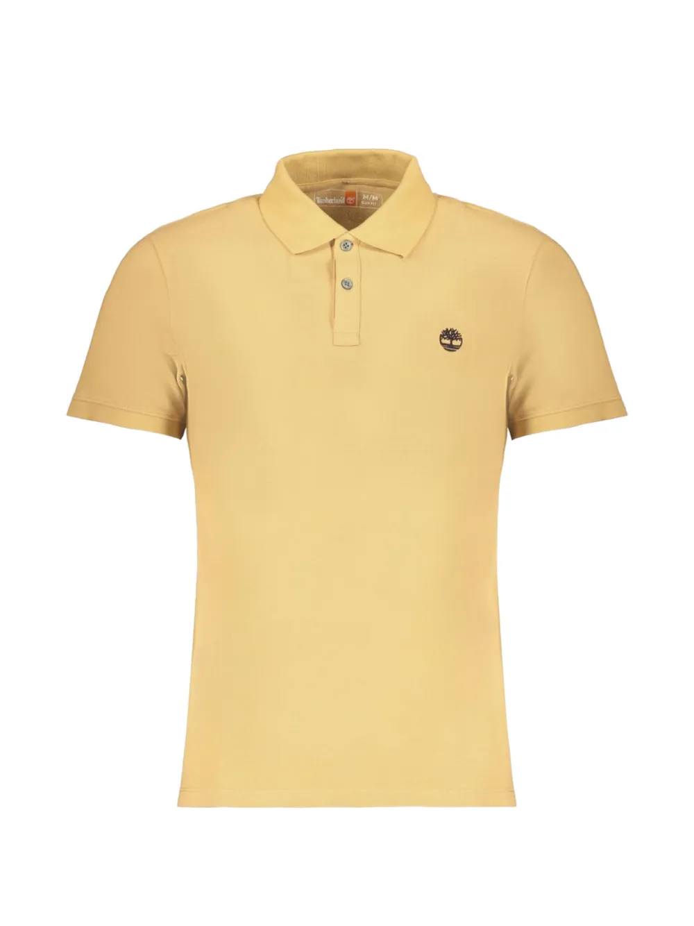 Timberland logo-embroidered cotton polo shirt - Toni neutri