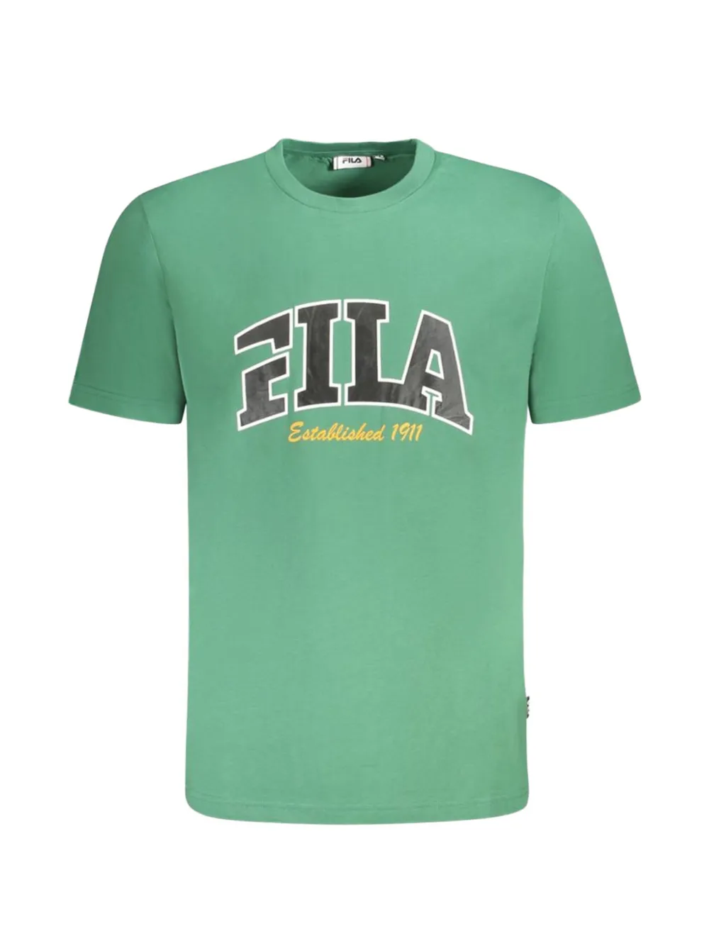 Fila logo-print T-shirt - Verde