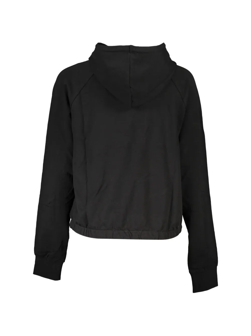 Fila Baalberge cropped hoodie met trekkoord Zwart