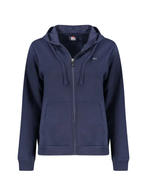 NORWAY 1963 hoodie zippé à patch logo