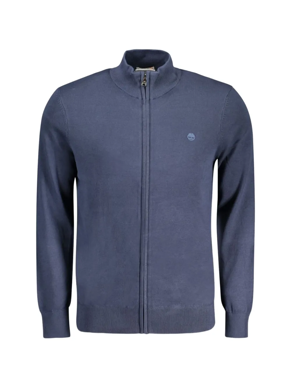 Timberland full-zip cotton cardigan - Blu