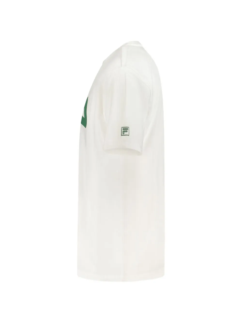 Fila Lasson katoenen T-shirt met logoprint Beige
