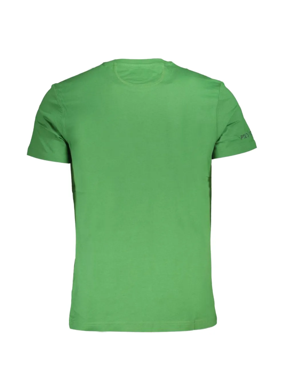 La Martina Katoenen T-shirt met geborduurd logo Groen