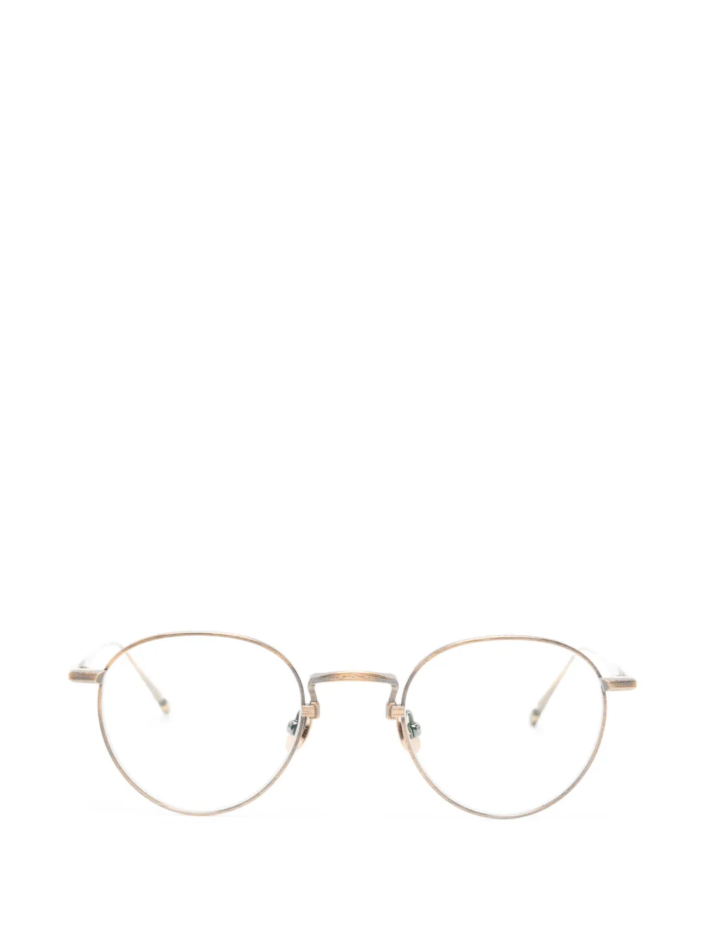 Matsuda round-frame glasses - Oro
