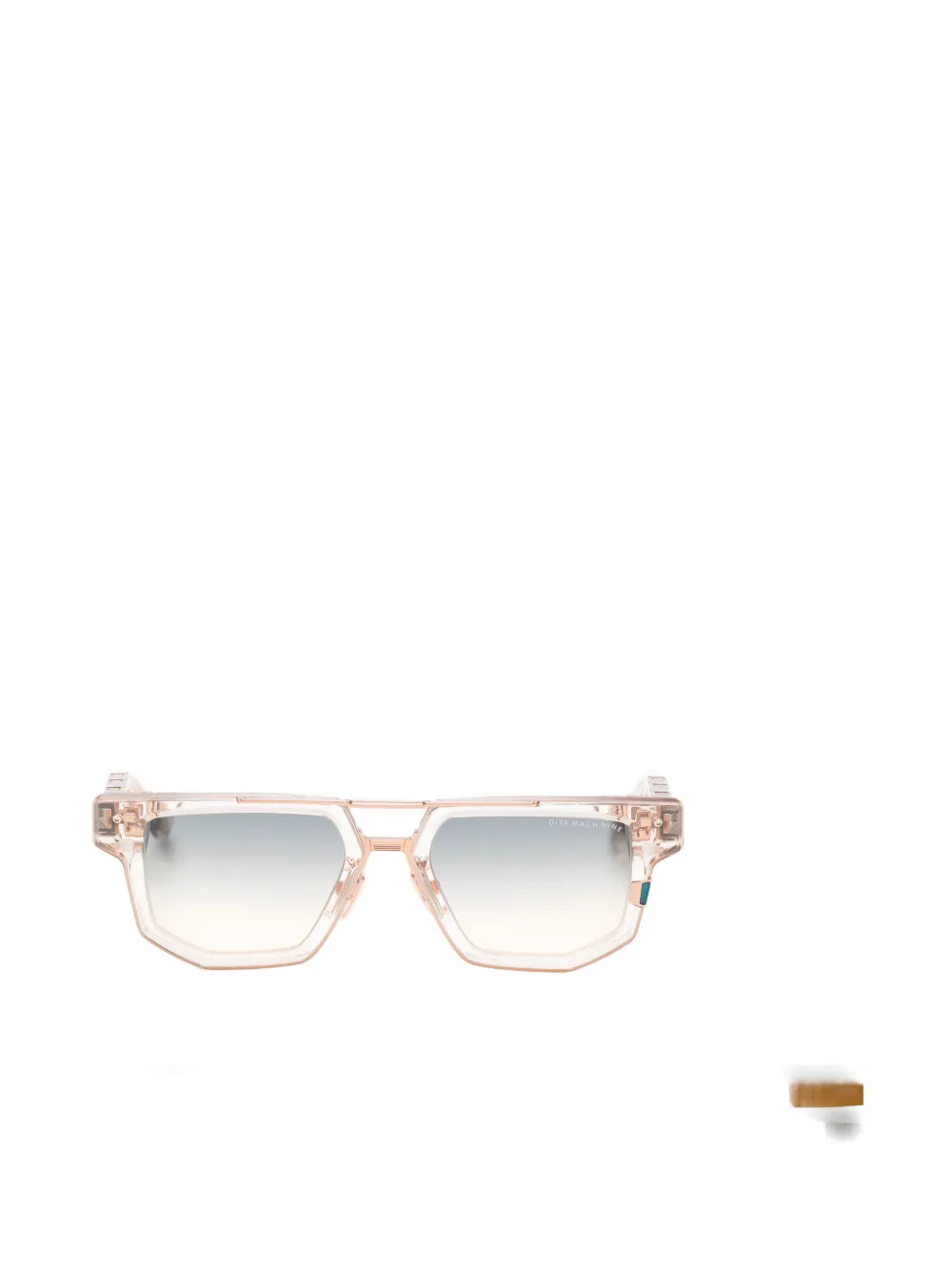 Dita Eyewear Mach Nine geometric-frame sunglasses - Toni neutri