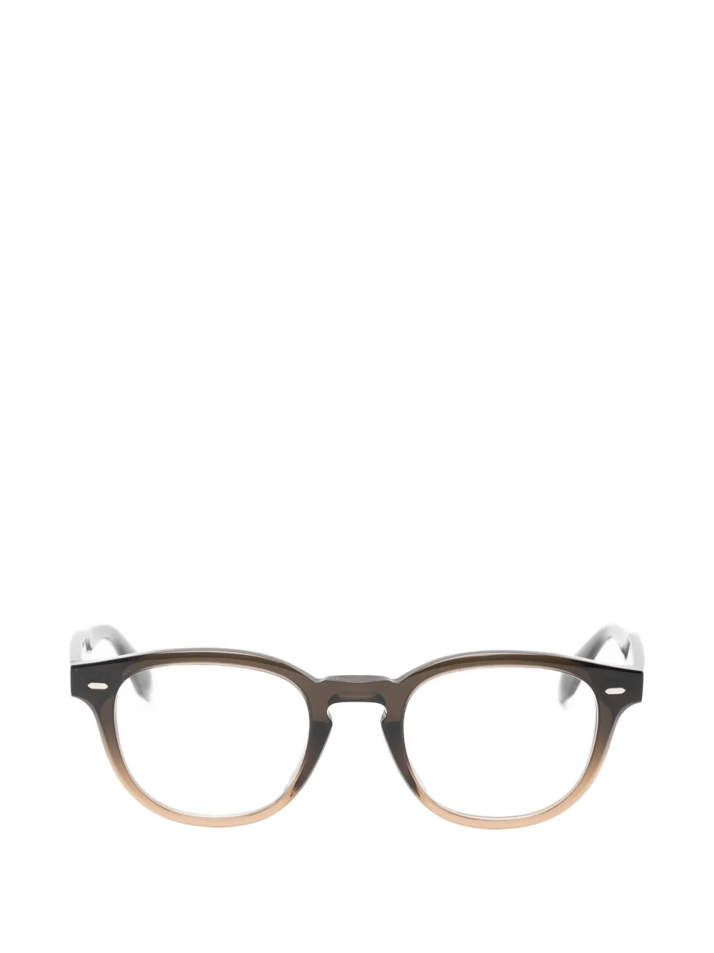 Oliver Peoples Occhiali tondi - Marrone