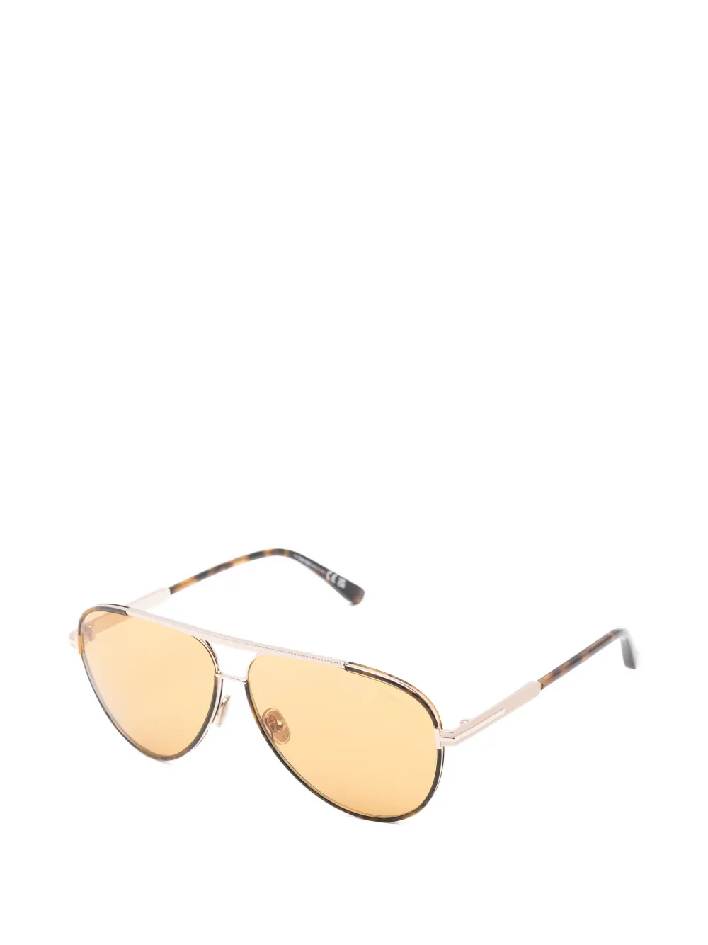 TOM FORD Eyewear Rupert 02 zonnebril met piloten montuur Goud