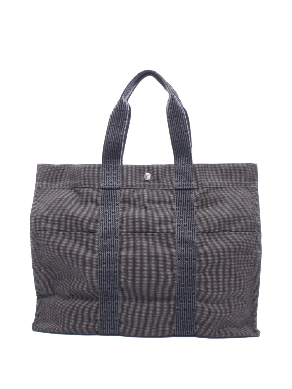 Hermès Pre-Owned Borsa tote Herline GM in tela XX secolo - Grigio