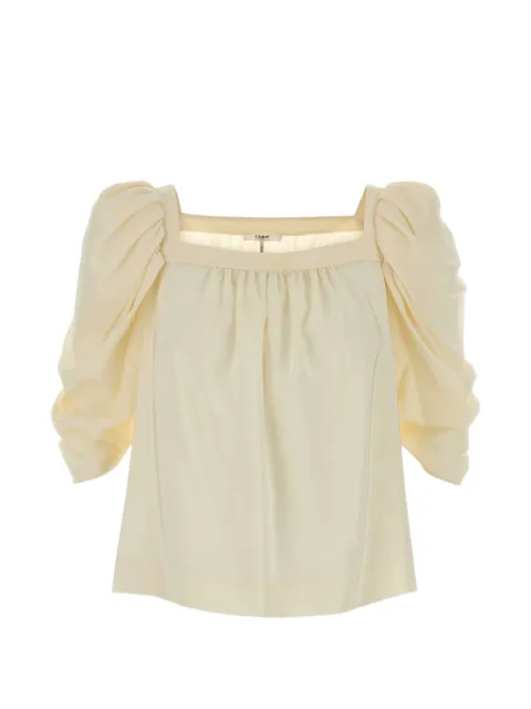 Chloé puff-sleeve top