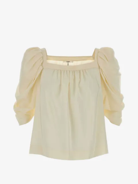 Chloé puff-sleeve top