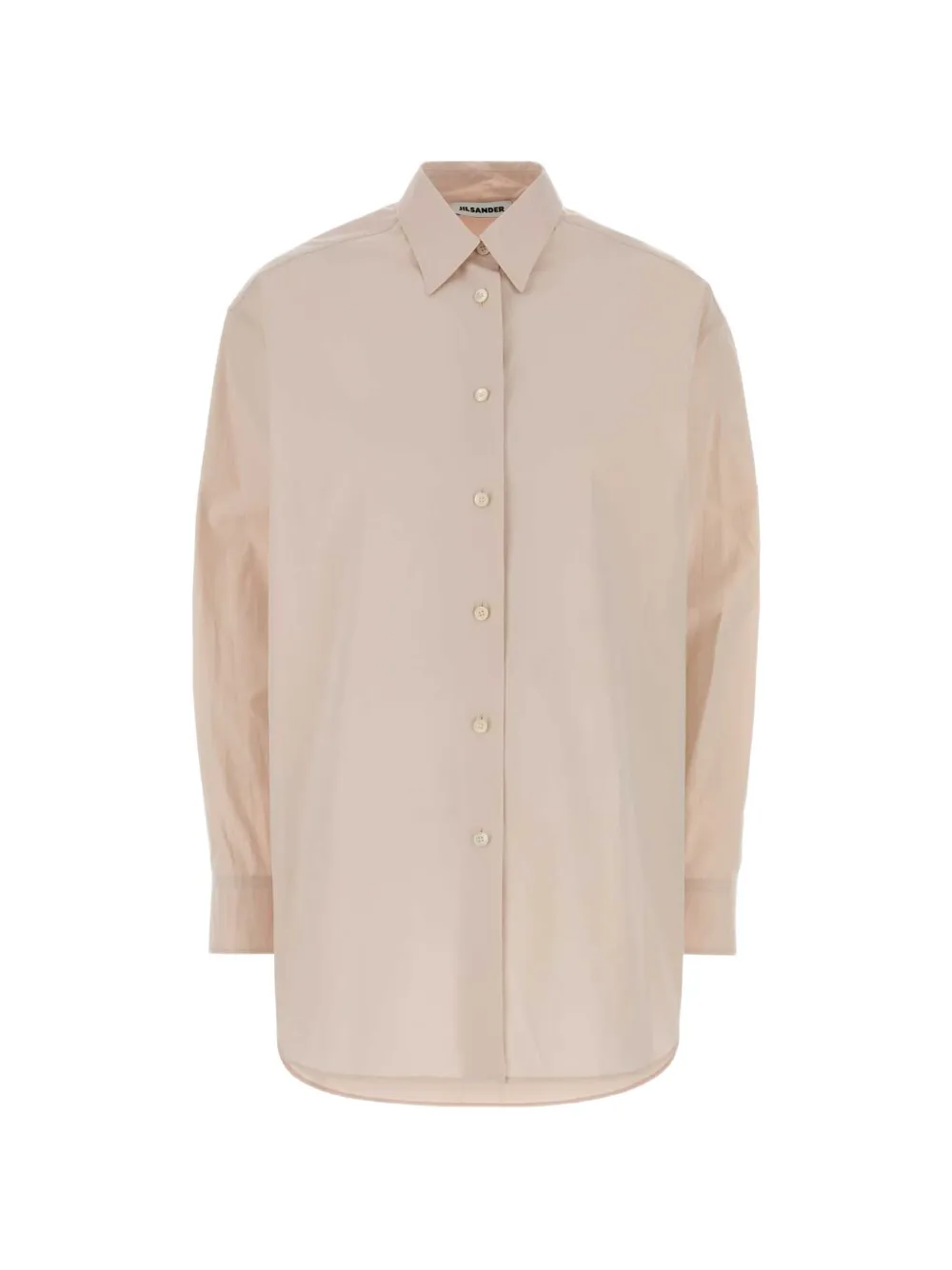 Jil Sander oversized poplin shirt - Rosa