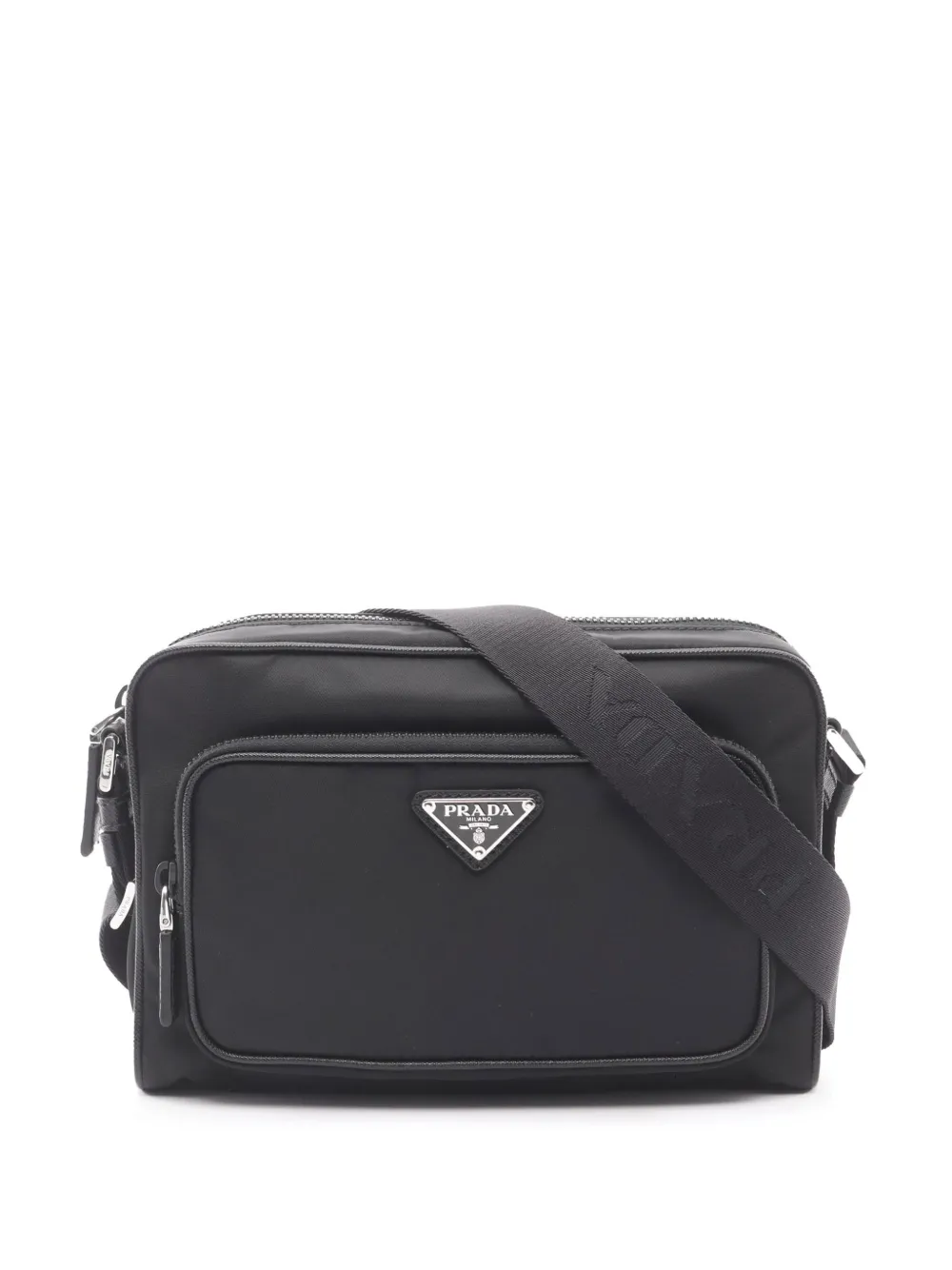 Prada Pre-Owned 2013-2026 Tessuto shoulder bag - Nero