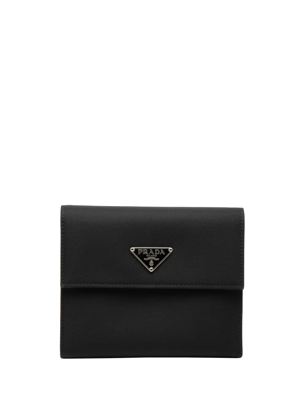 Prada Pre-Owned Portafoglio tri-fold piccolo 2000-2012 - Nero