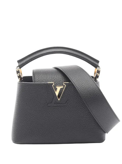 Louis Vuitton Pre-Owned 2021-2026 Taurillon Mini Capucines satchel