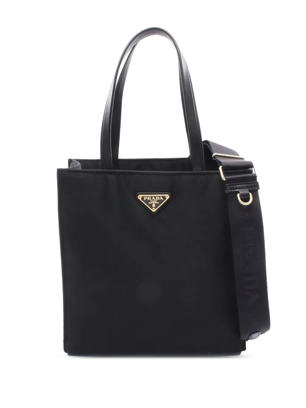 Prada Pre-Owned 2013-2026 Re-Nylon Tessuto satchel - Nero