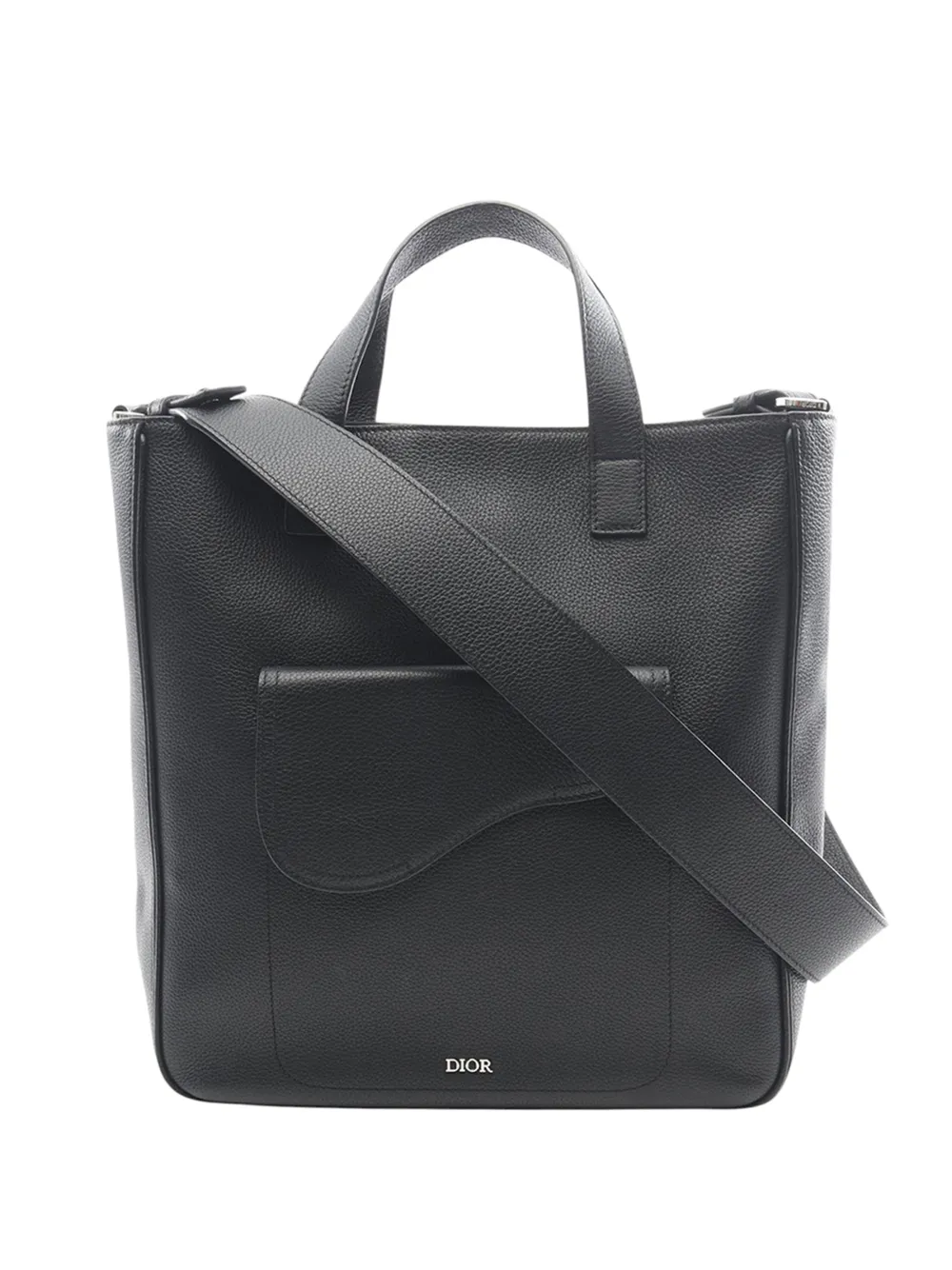 Christian Dior Pre-Owned 2010-2026 Leather Saddle tote bag - Schwarz