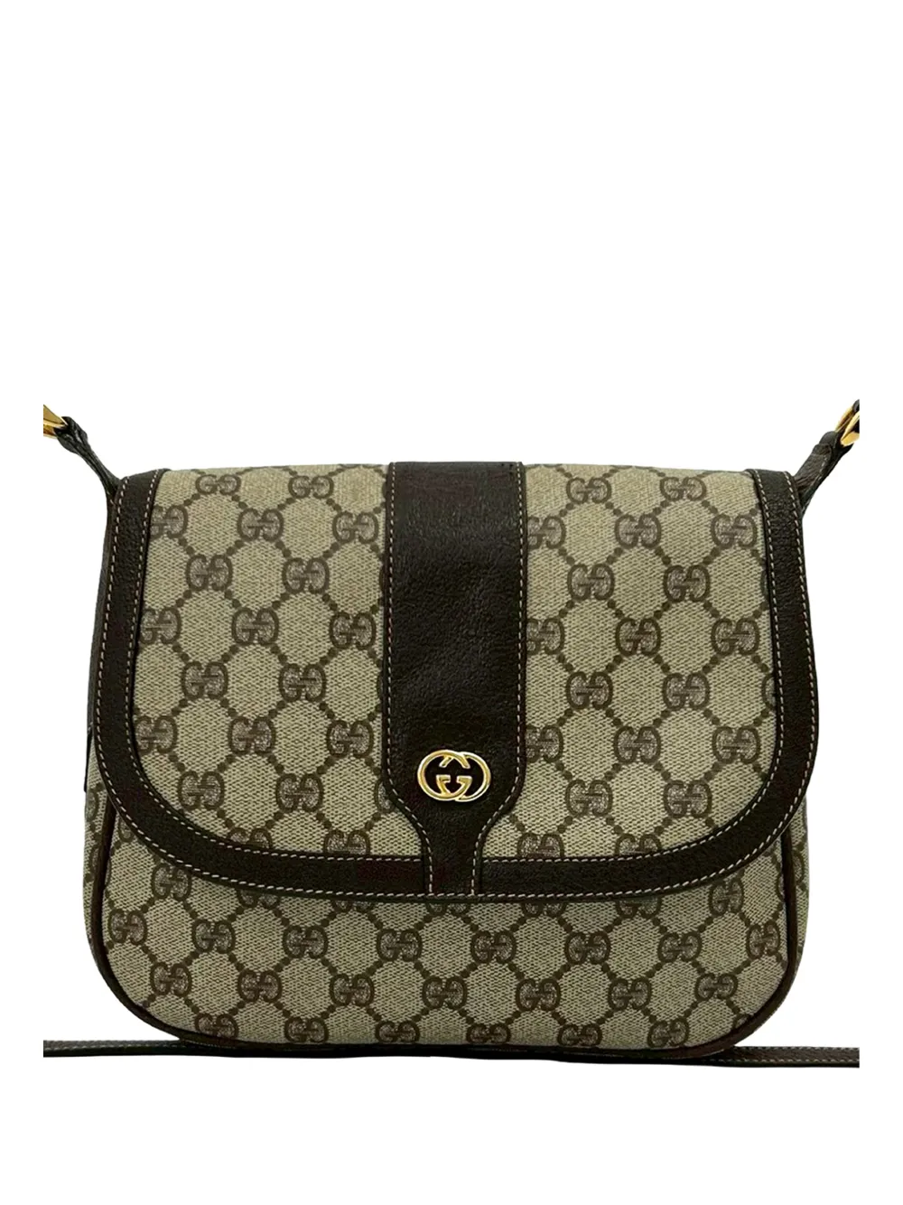 Gucci Pre-Owned 20th Century GG Supreme crossbody bag - Toni neutri