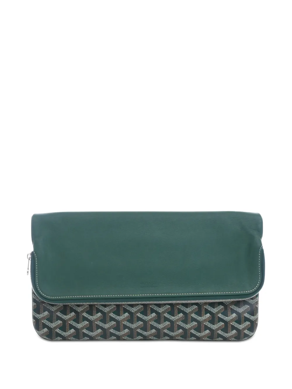 Goyard Pre-Owned 2021 Goyardine Sainte Marie MM clutch bag - Verde