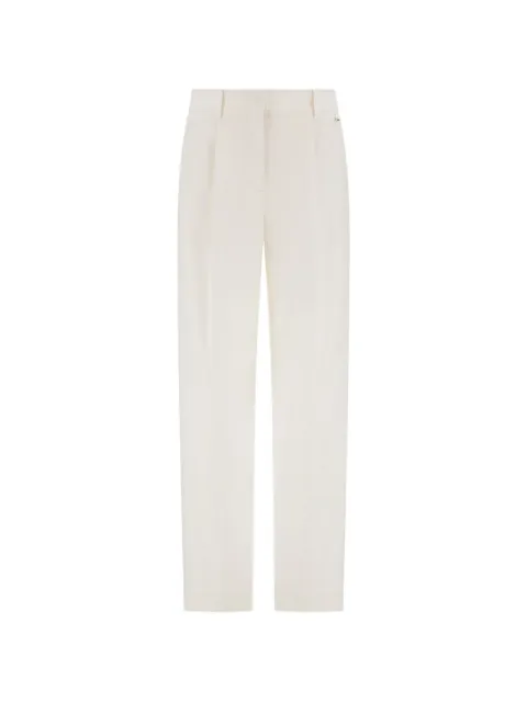 Herno darted pressed-crease trousers