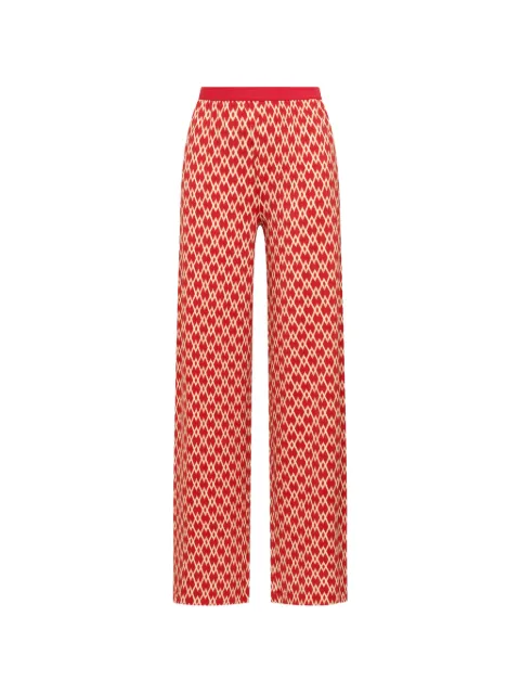 MALIPARMI geometric-print jersey trousers