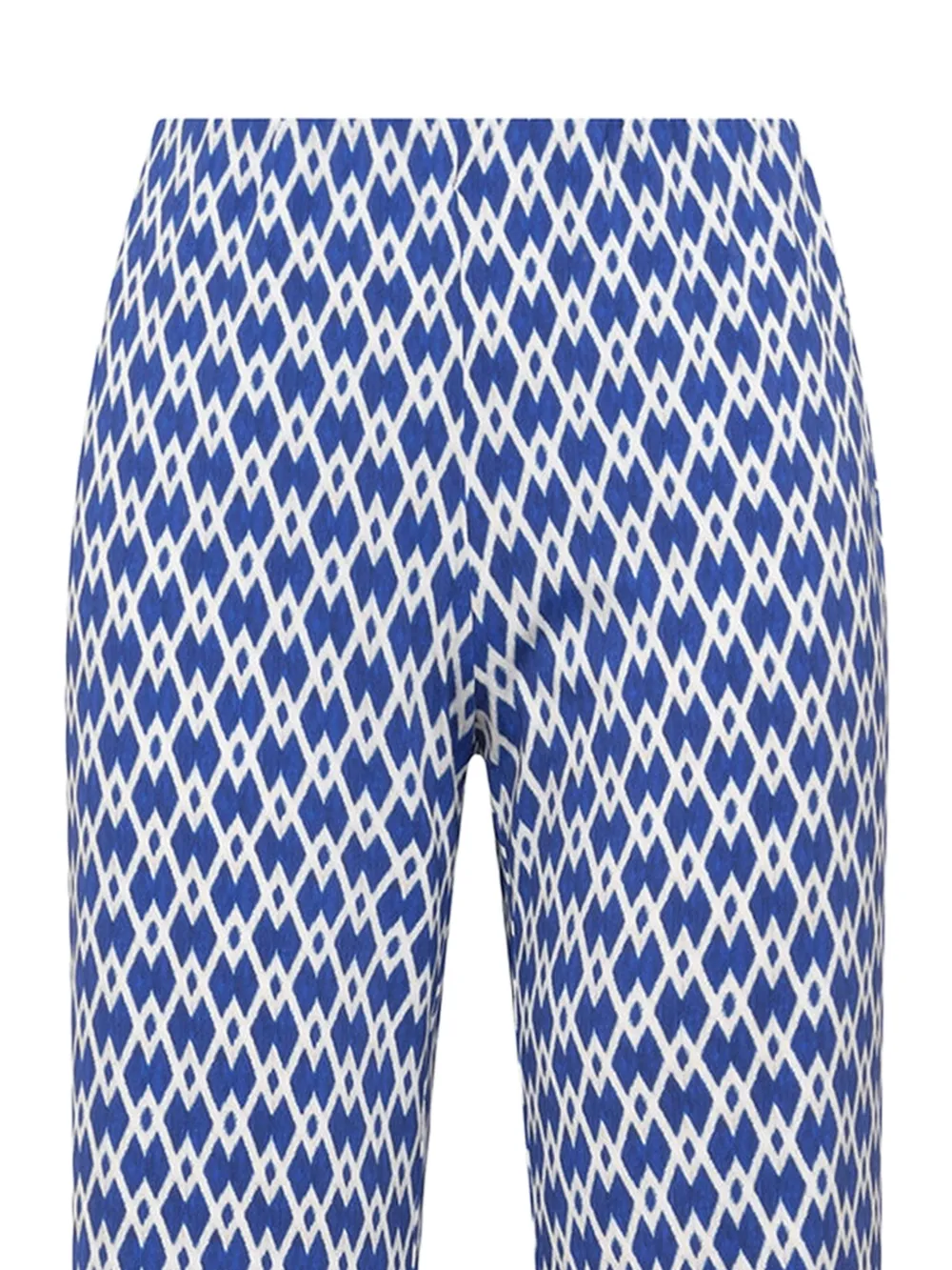 MALIPARMI Diamond Glow broek met geometrische print Blauw