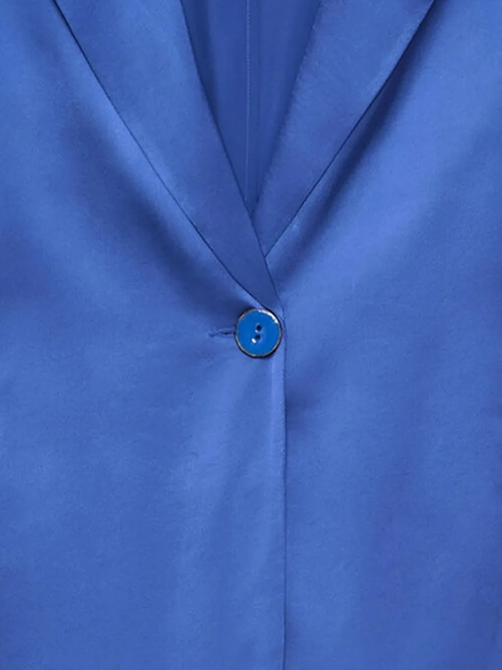  Maliparmi Blazer Con Botón - Azul 