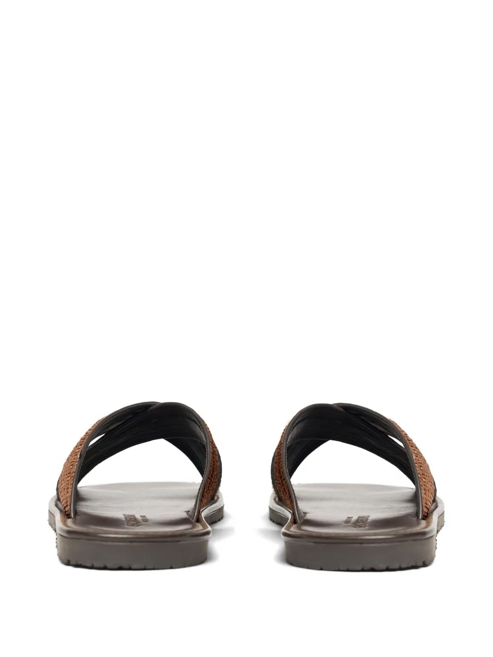 Scarosso Ettore raffia sandals Bruin